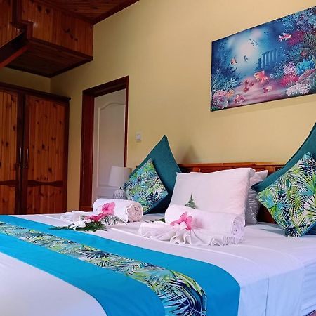 Ferienwohnung Badamier Self-Catering Insel Insel La Digue Exterior foto
