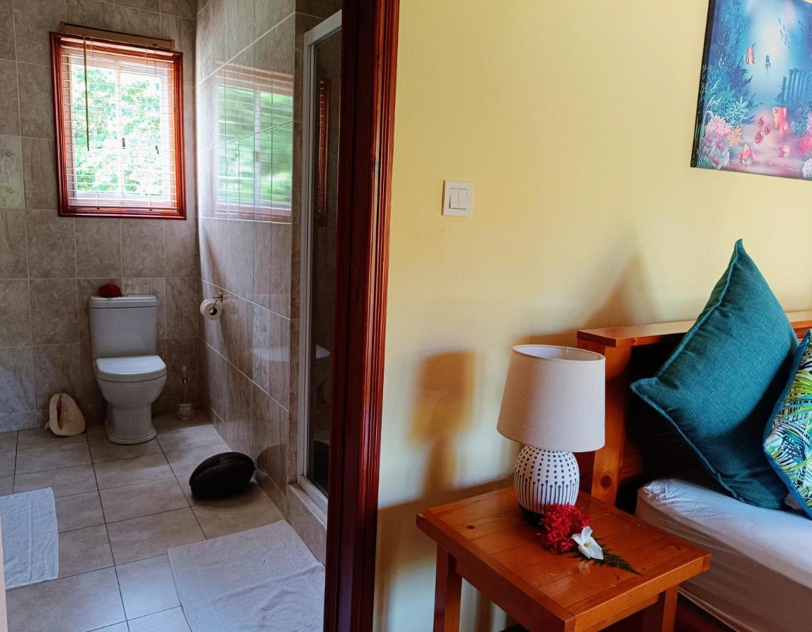 Ferienwohnung Badamier Self-Catering Insel Insel La Digue Exterior foto