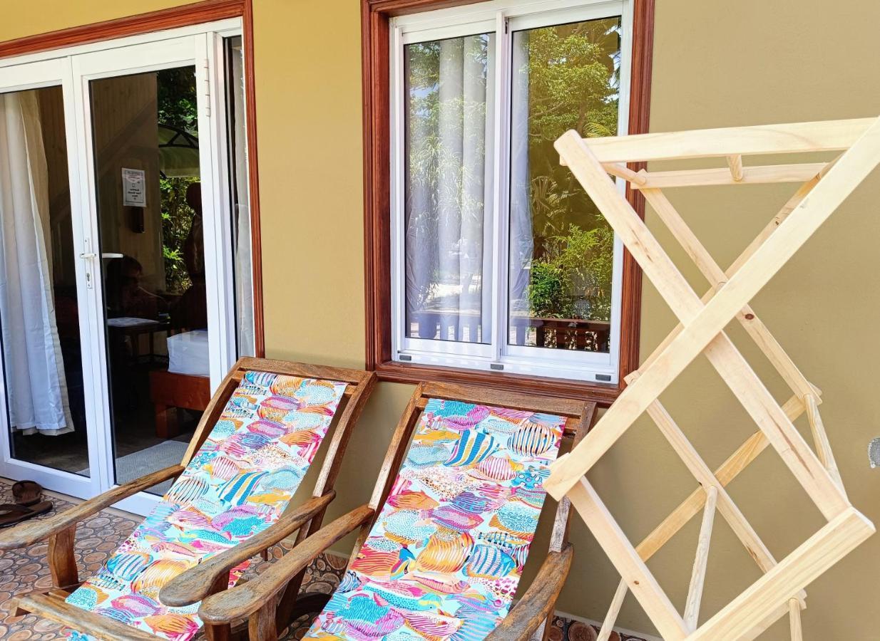 Ferienwohnung Badamier Self-Catering Insel Insel La Digue Exterior foto
